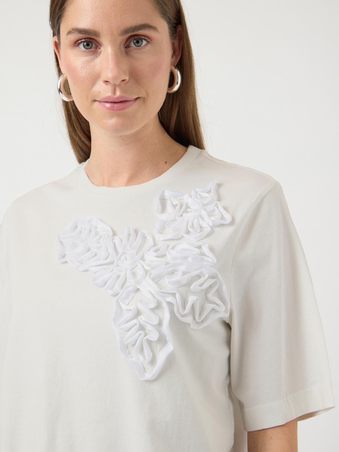 YASVISELY T-Shirt - Star White - VERO MODA & VILA Bergvik